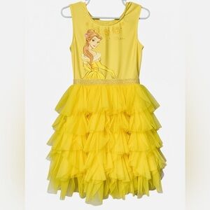 Disney Princess Belle Yellow Dress 5T
